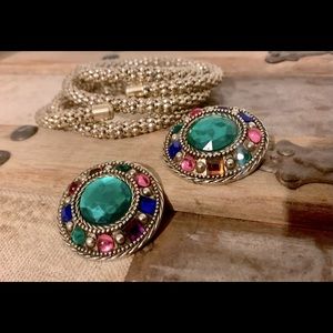 Egyptian Cleopatra Vintage Jewelry Set